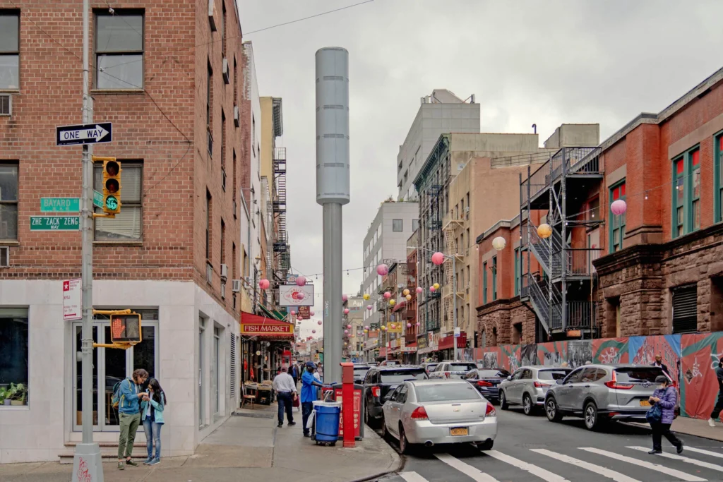 antena 5g en new york
